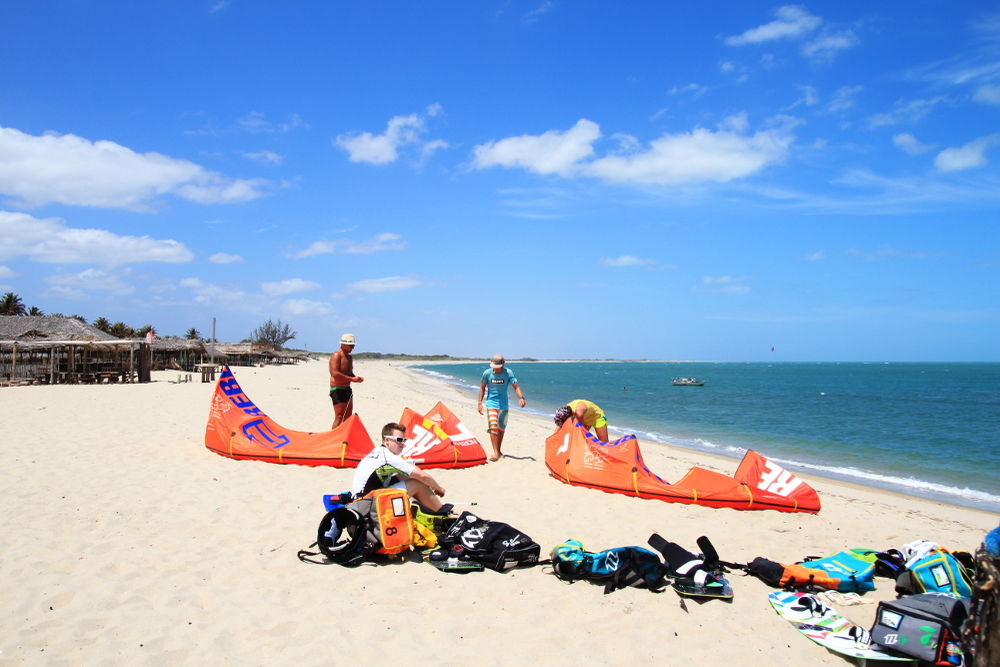 Kitesurfen lernen in Brasilien