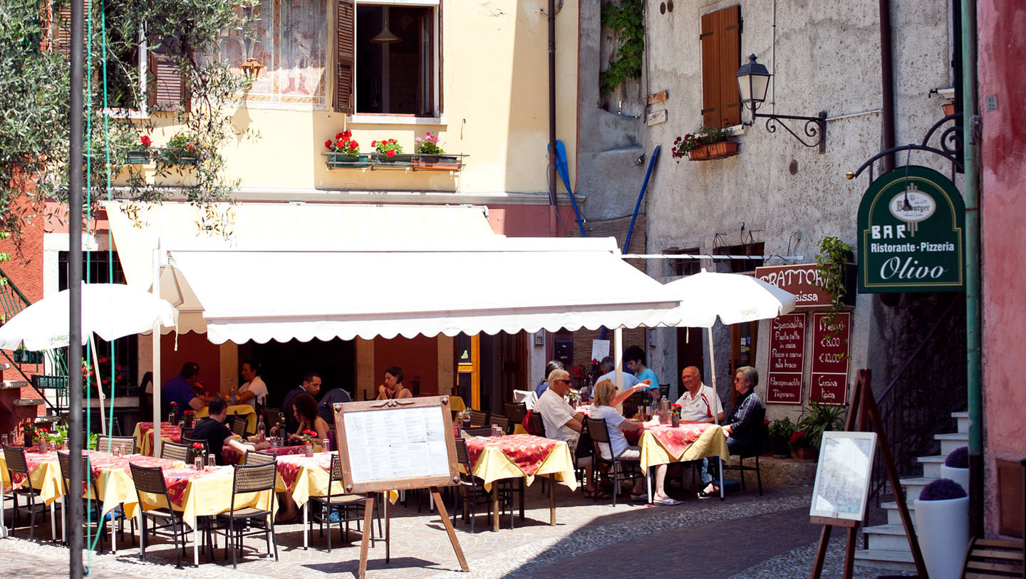 Restaurants Hafen Gardasee Kitekurs Abschluss