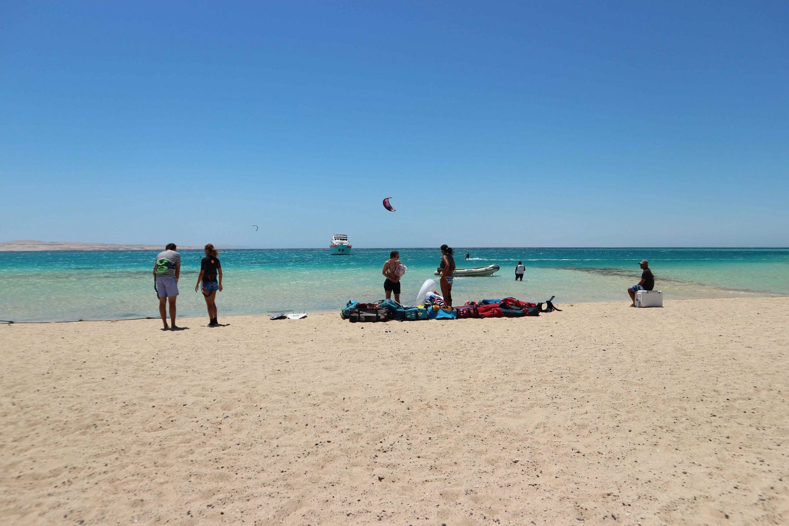 Kitesurfen lernen im Kitecruise Ägypten