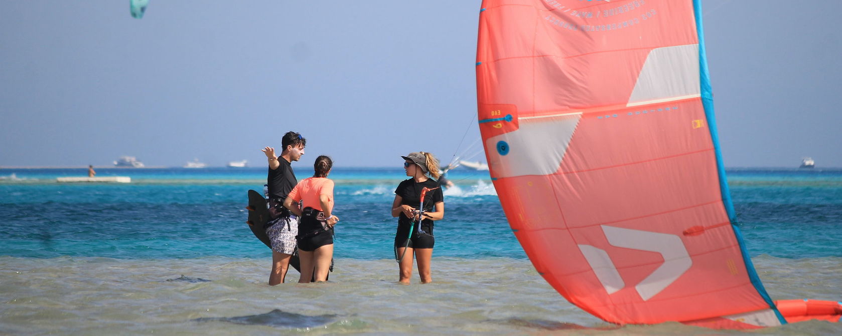 Kitecamp in Ägypten