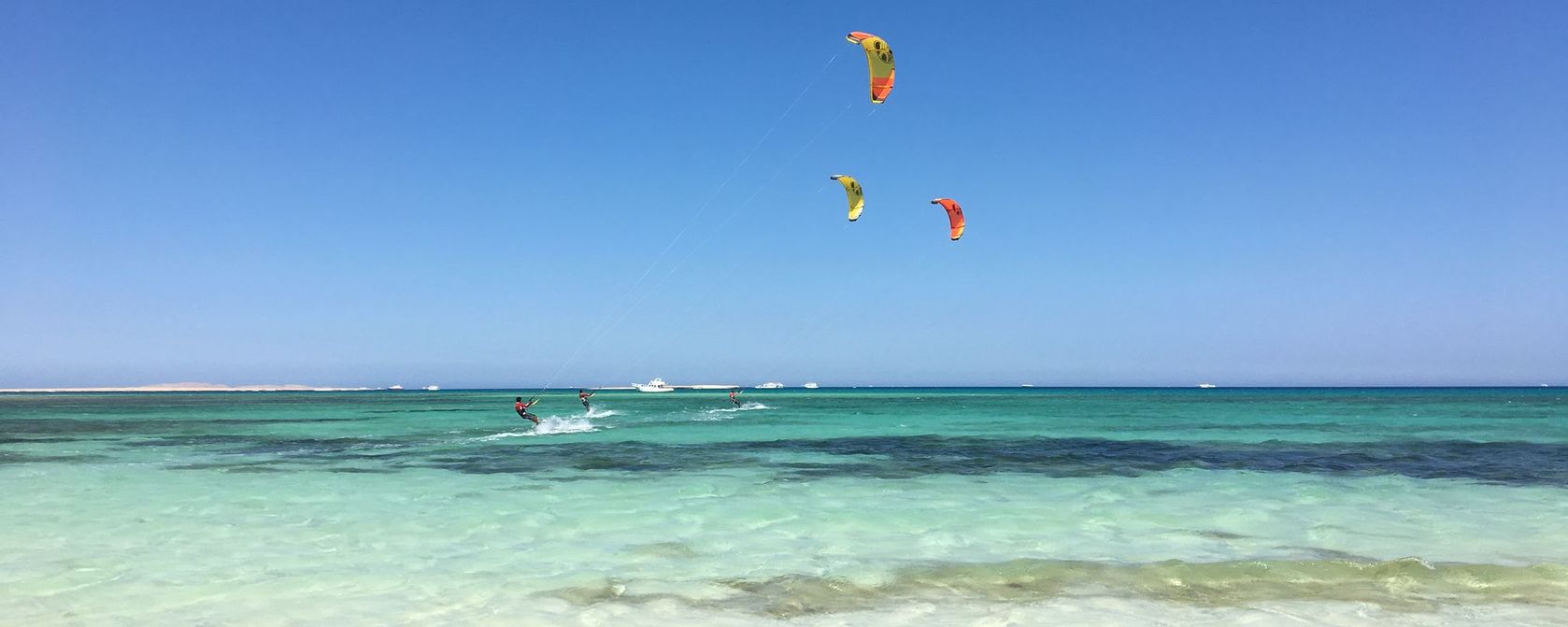 Kiten lernen in Ägypten Marsa Alam