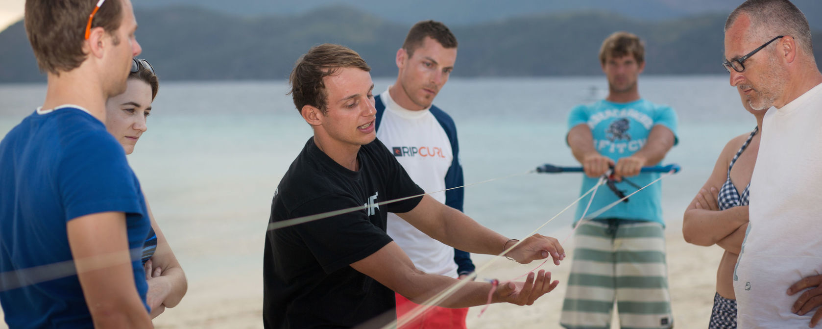 Kitesurfen lernen Kitekurs